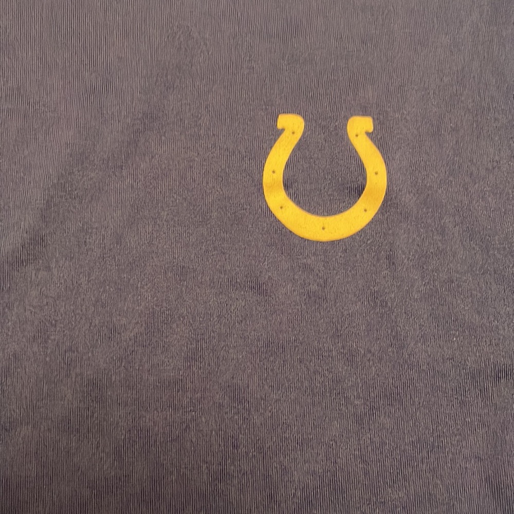 Indianapolis Colts shirt-sleeve blue coolbase tee shirt - Picture 2 of 4